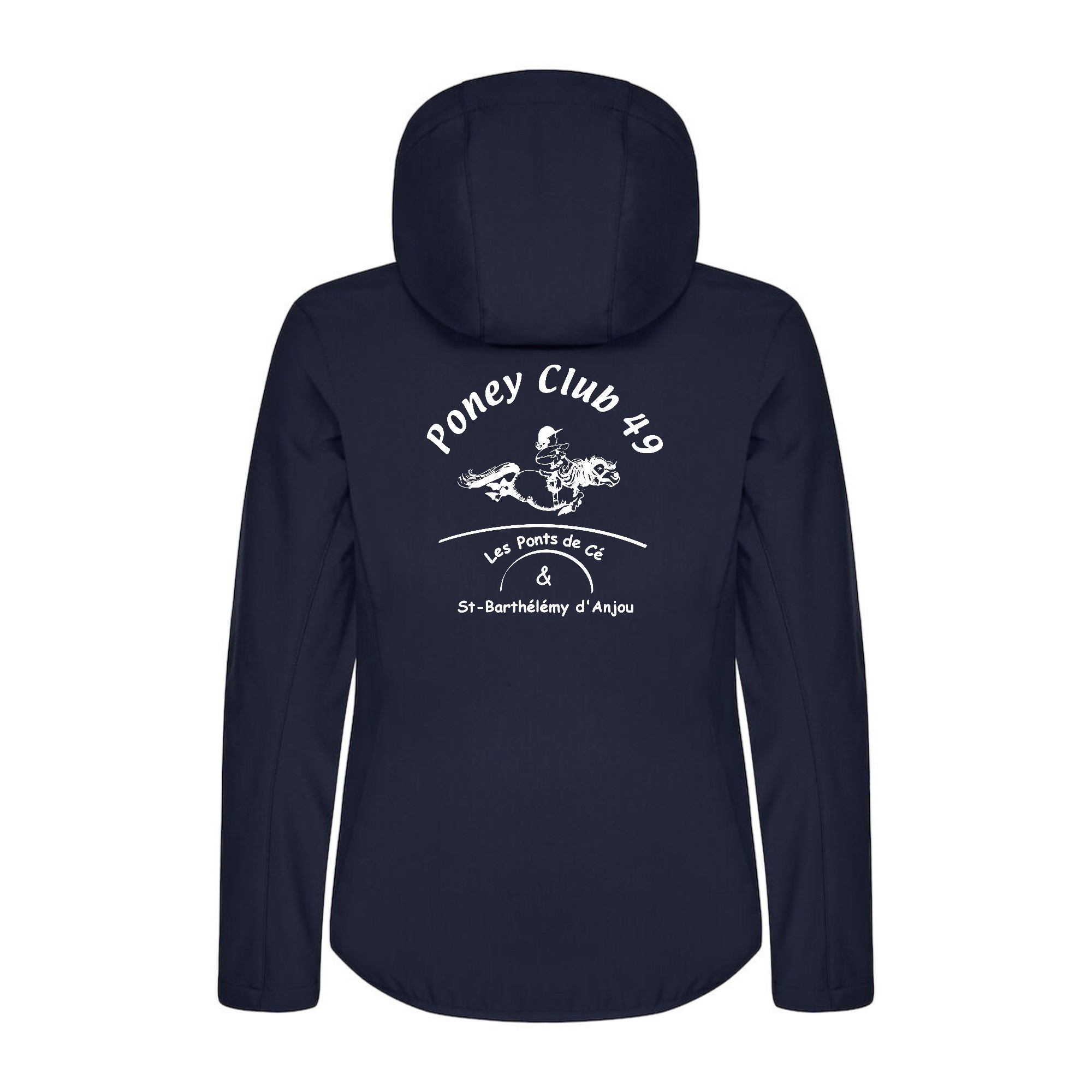 SOFTSHELL "Classic" (femme) - Poney Club 49 - Navy - 0200917 – Image 3