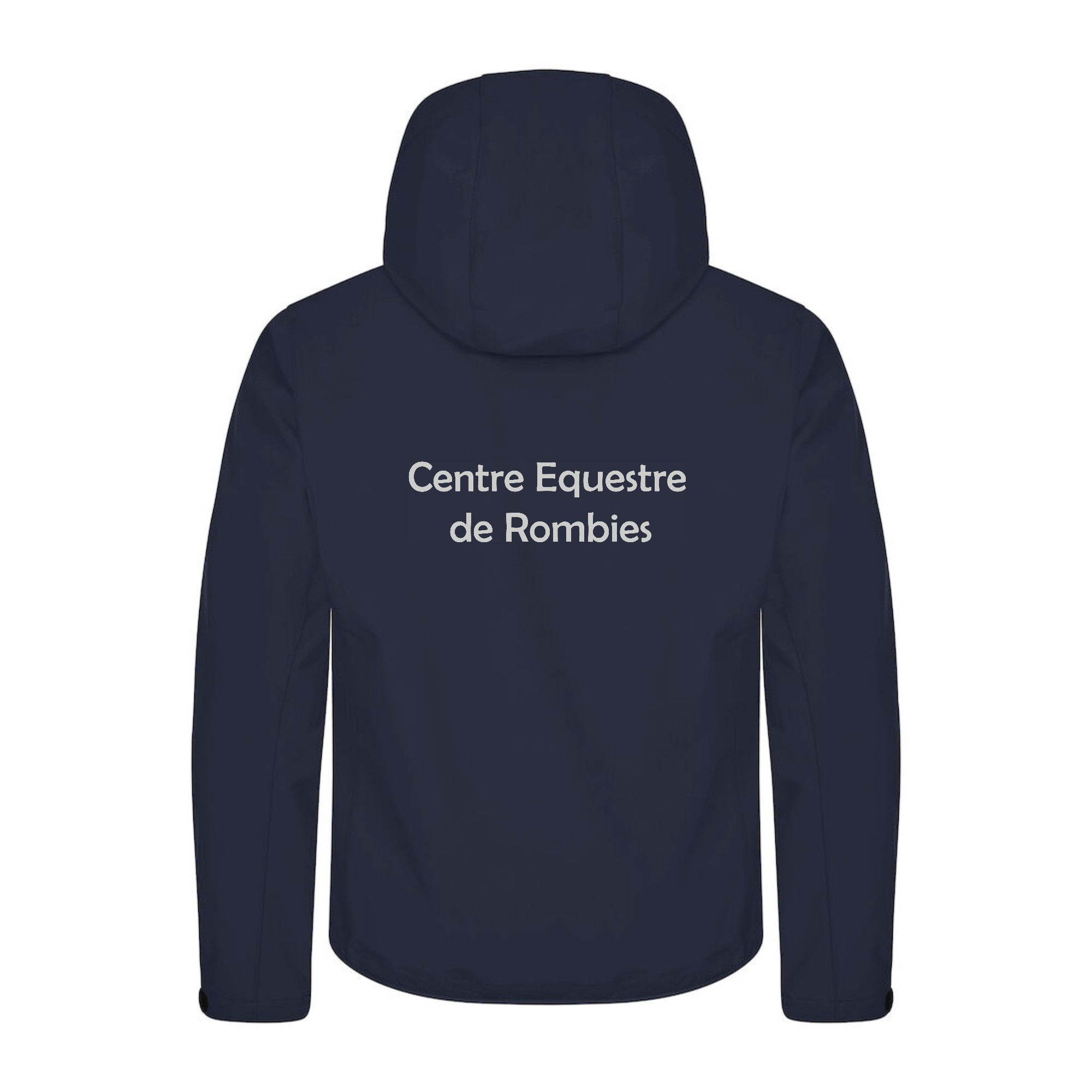 SOFTSHELL "Classic" (homme) - Centre équestre de Rombies - Navy - 0200912 – Image 3