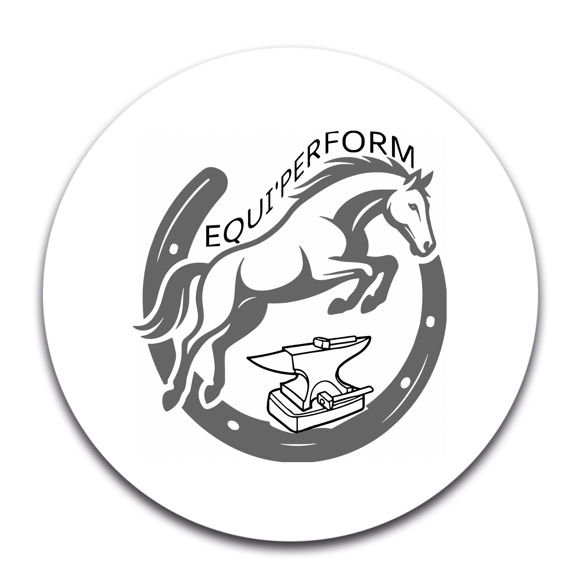 STICKER ROND - Equi'perform - STI001
