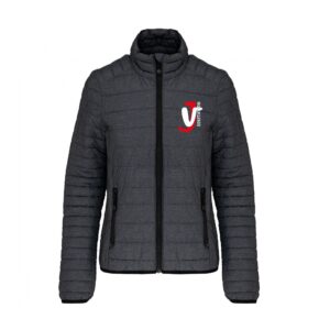 DOUDOUNE AVEC MANCHES (femme) - Centre Equestre JV Equitation - Gris anthracite - K6121