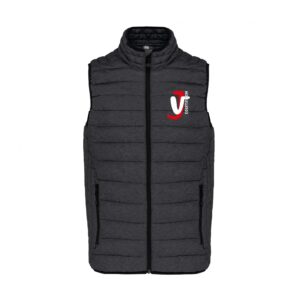 DOUDOUNE SANS MANCHES (femme) - Centre Equestre JV Equitation - Gris anthracite - K6114