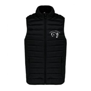 DOUDOUNE SANS MANCHES (enfant) - Spirit of Terroir (CHEVAL SERENITE) - Noir - K6115