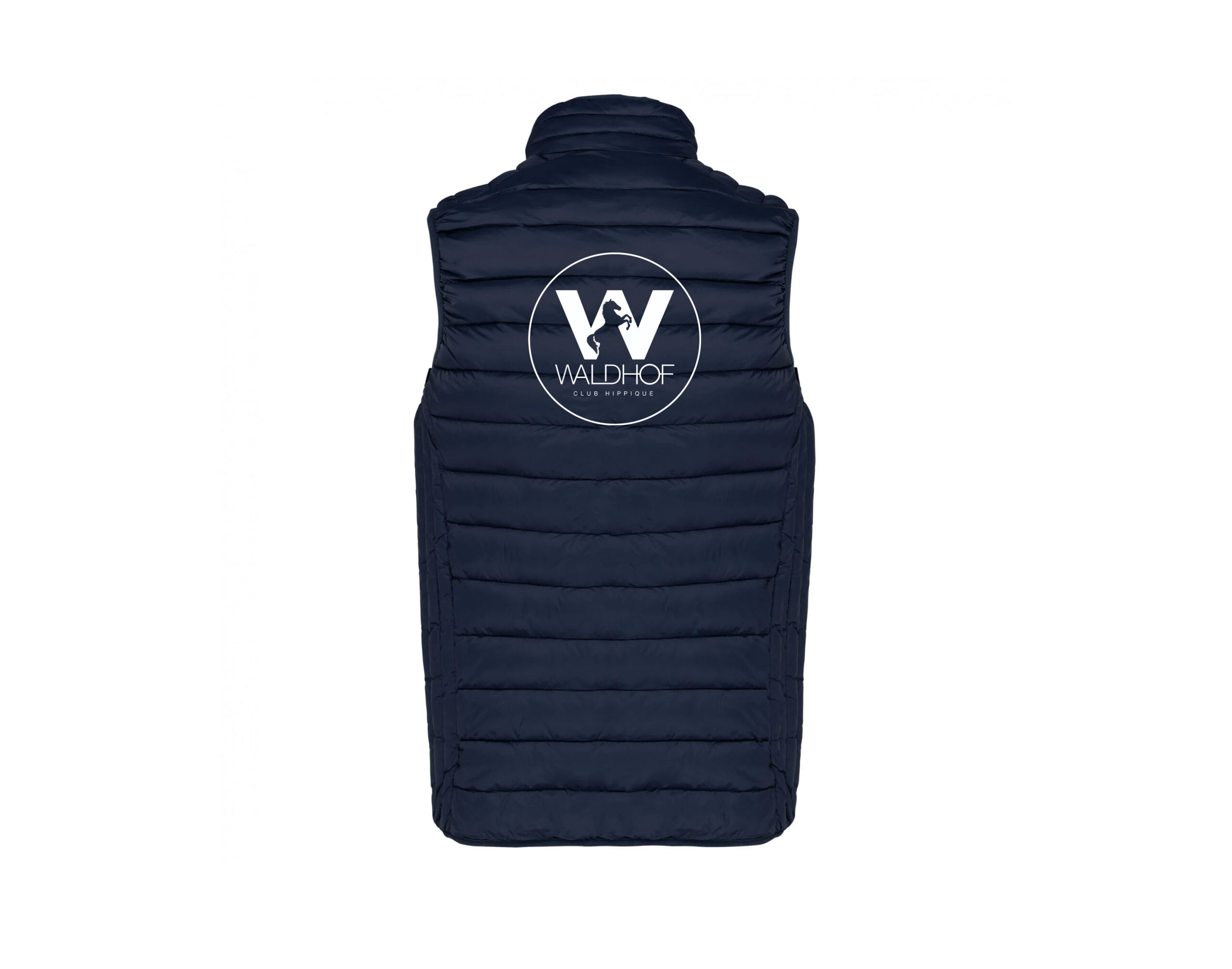 DOUDOUNE SANS MANCHES (femme) - ECOLE D EQUITATION DU WALDHOF - Navy - K6114 – Image 3