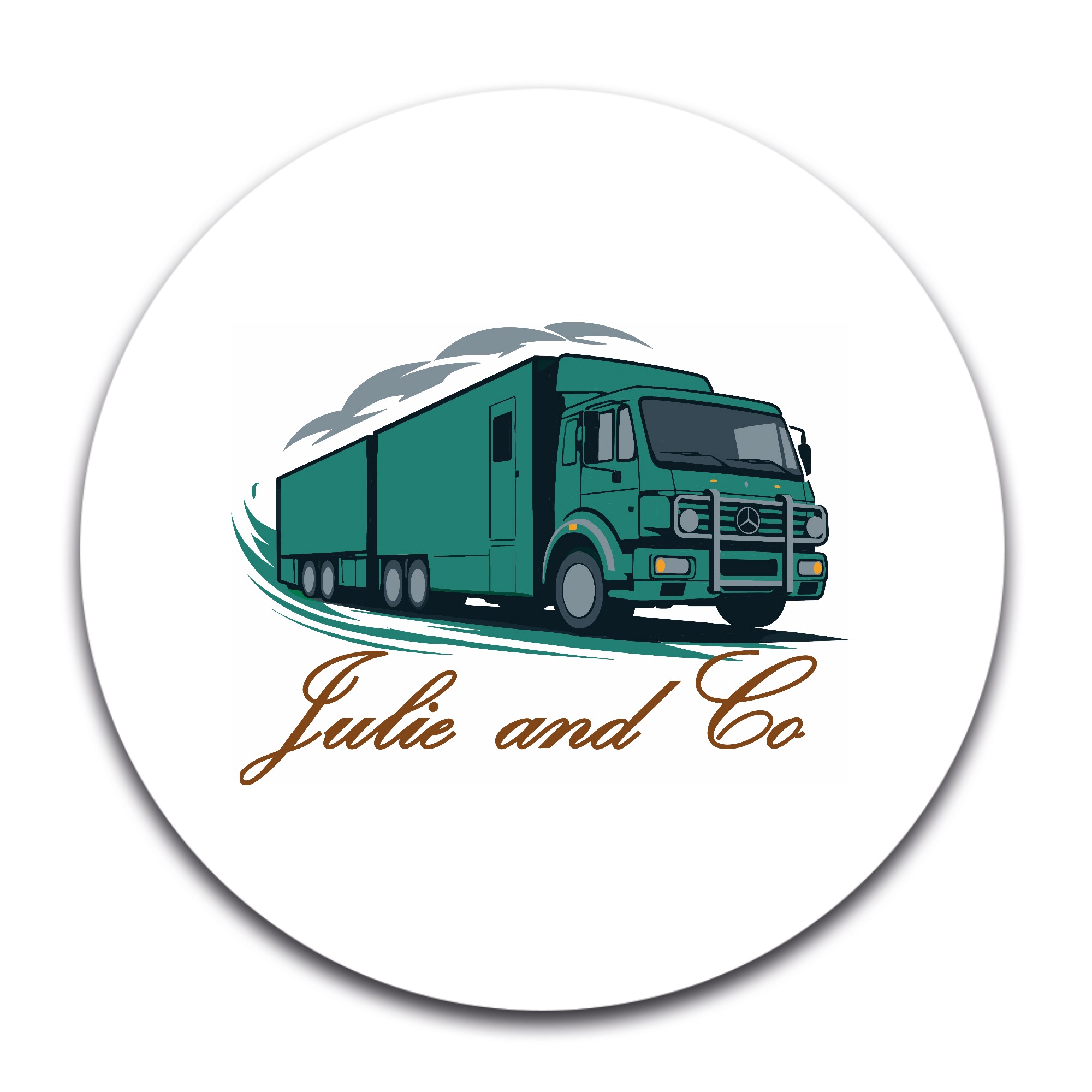 STICKER ROND - JULIE AND CO STAFF - STI001