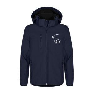 SOFTSHELL "Classic" (enfant) - Les cavaliers de Pollionnay - Navy - 0200909