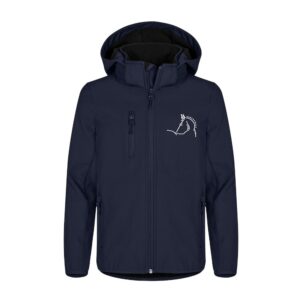 SOFTSHELL "Classic" (enfant) - Ecurie du Moulin de Coton - Navy - 0200909