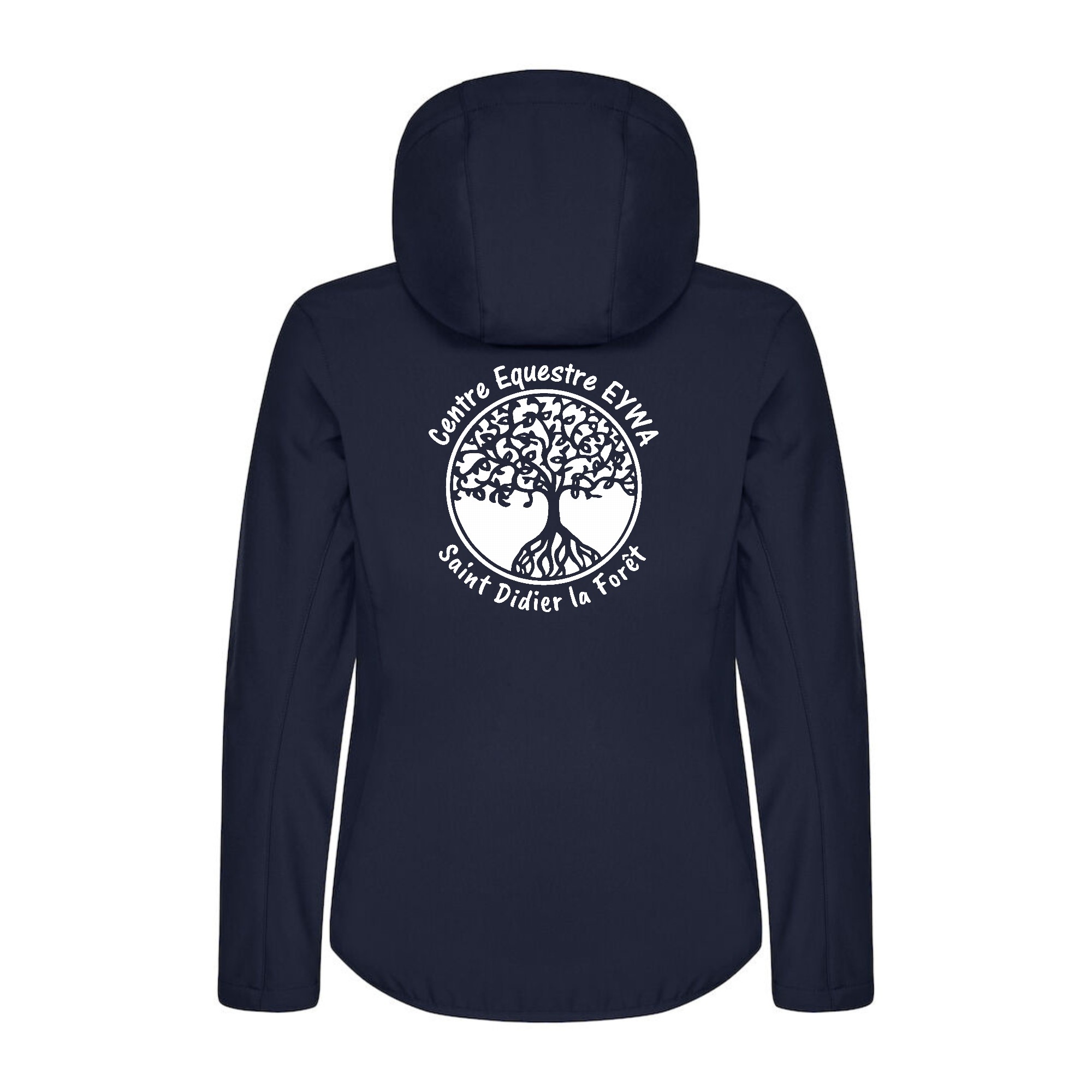 SOFTSHELL "Classic" (femme) - Centre Equestre Eywa - Navy - 0200917 – Image 3