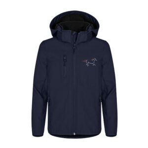 SOFTSHELL "Classic" (enfant) - Les Écuries de Saint Laurent des Bois - Navy - 0200909