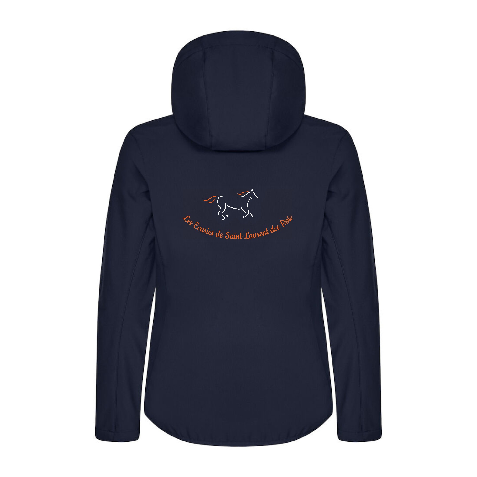 SOFTSHELL "Classic" (femme) - Les Écuries de Saint Laurent des Bois - Navy - 0200917 – Image 3