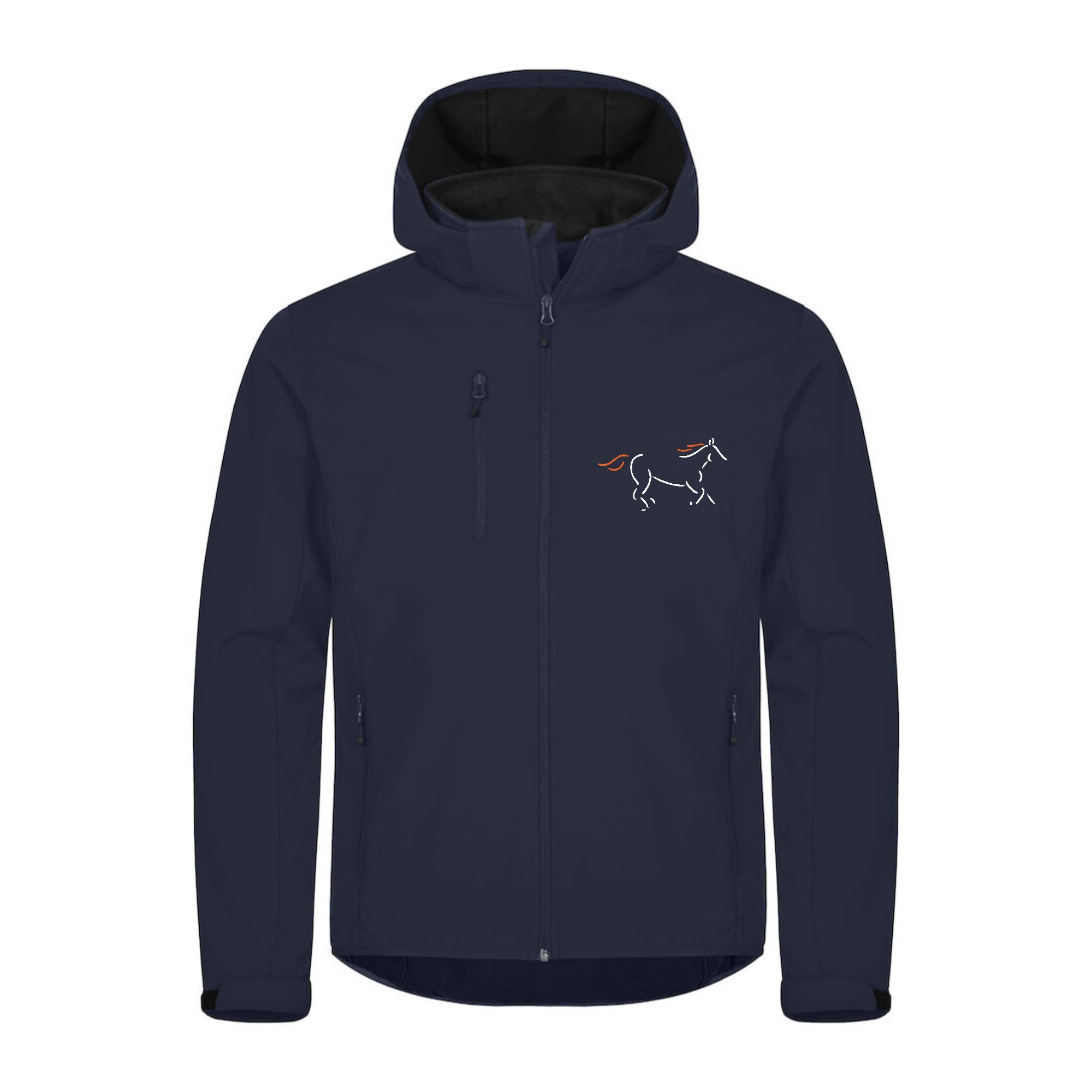 SOFTSHELL "Classic" (homme) - Les Écuries de Saint Laurent des Bois - Navy - 0200912