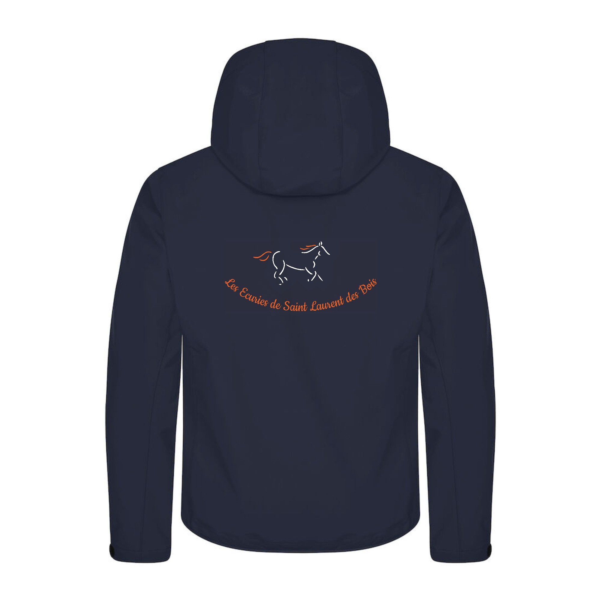 SOFTSHELL "Classic" (homme) - Les Écuries de Saint Laurent des Bois - Navy - 0200912 – Image 3