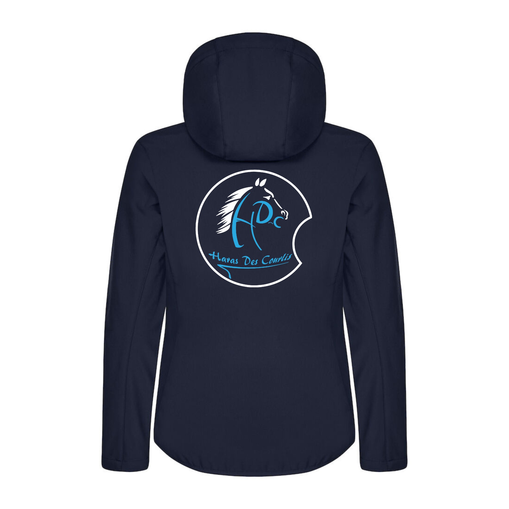 SOFTSHELL "Classic" (femme) - Centre equestre des Courlis - Navy - 0200917 – Image 3