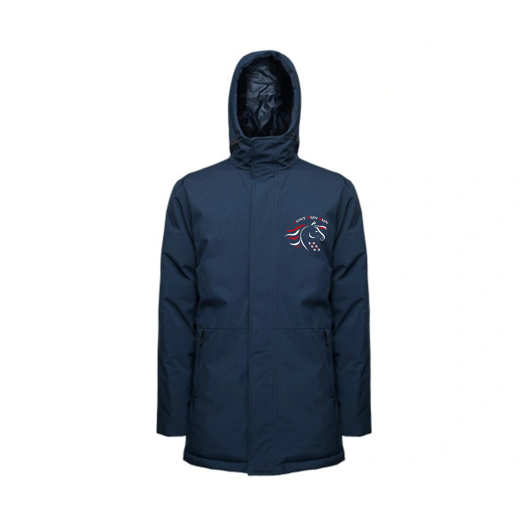 PARKA (unisexe) - Pony Run Run - Navy - PK543