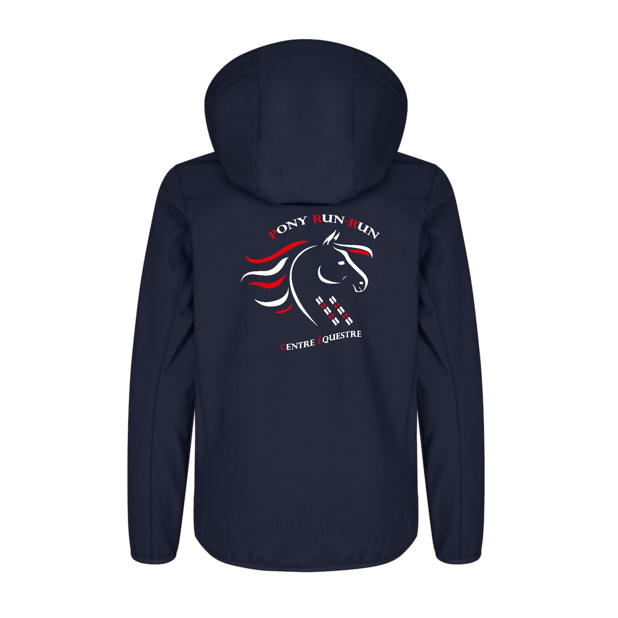 SOFTSHELL "Classic" (enfant) - Pony Run Run - Navy - 0200909 – Image 3