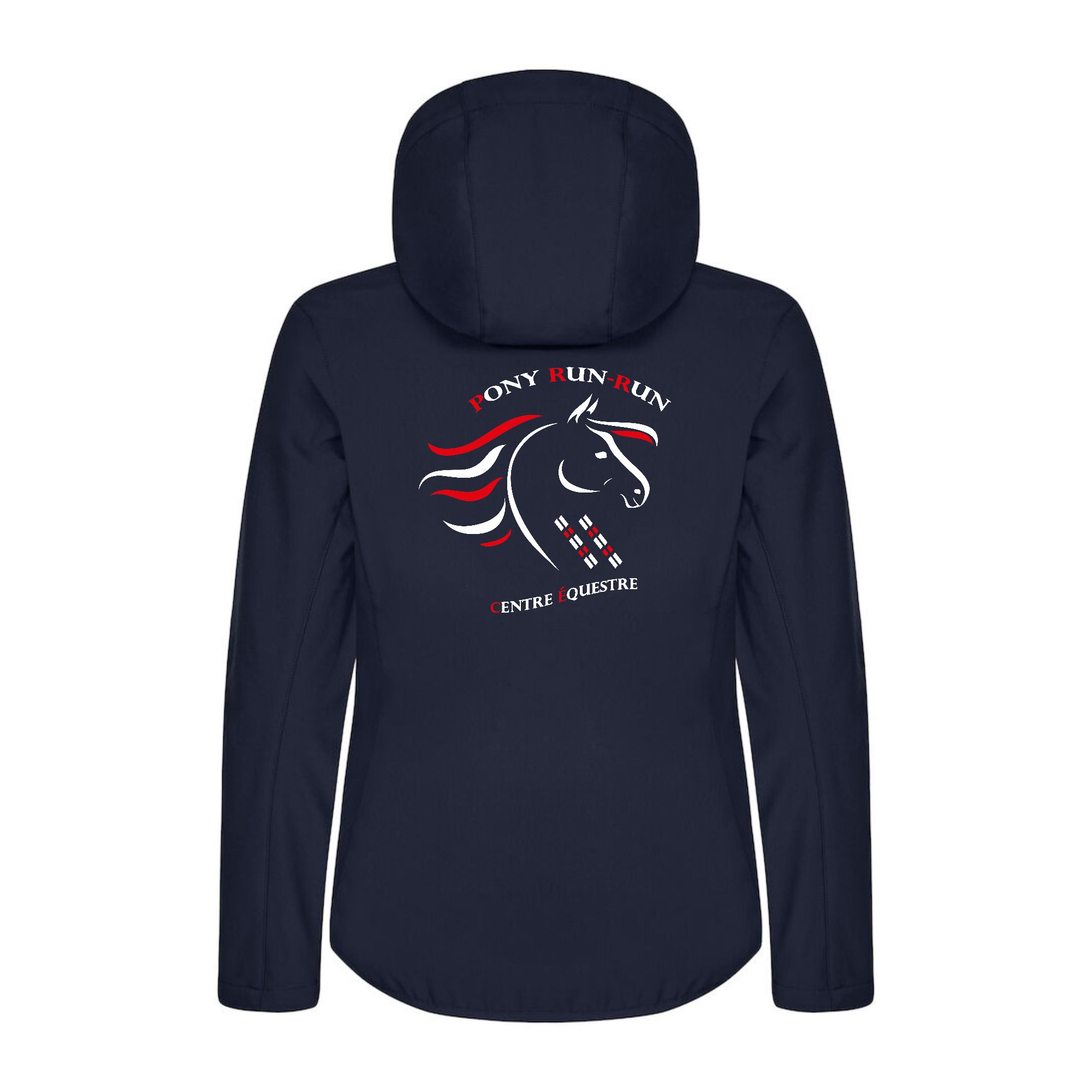 SOFTSHELL "Classic" (femme) -Pony Run Run - Navy - 0200917 – Image 3