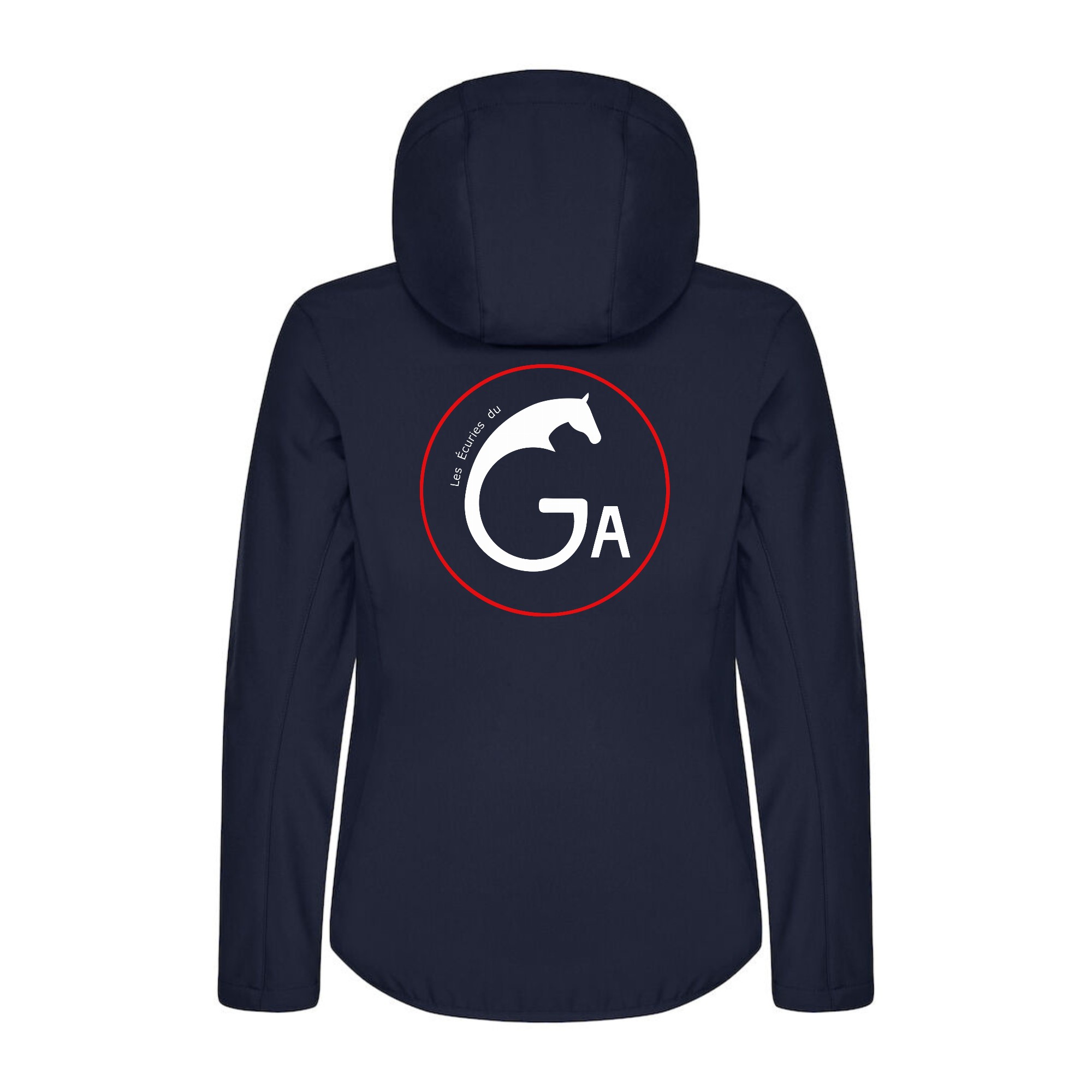 SOFTSHELL "Classic" (femme) - Ecurie du GA - Navy - 0200917 – Image 3