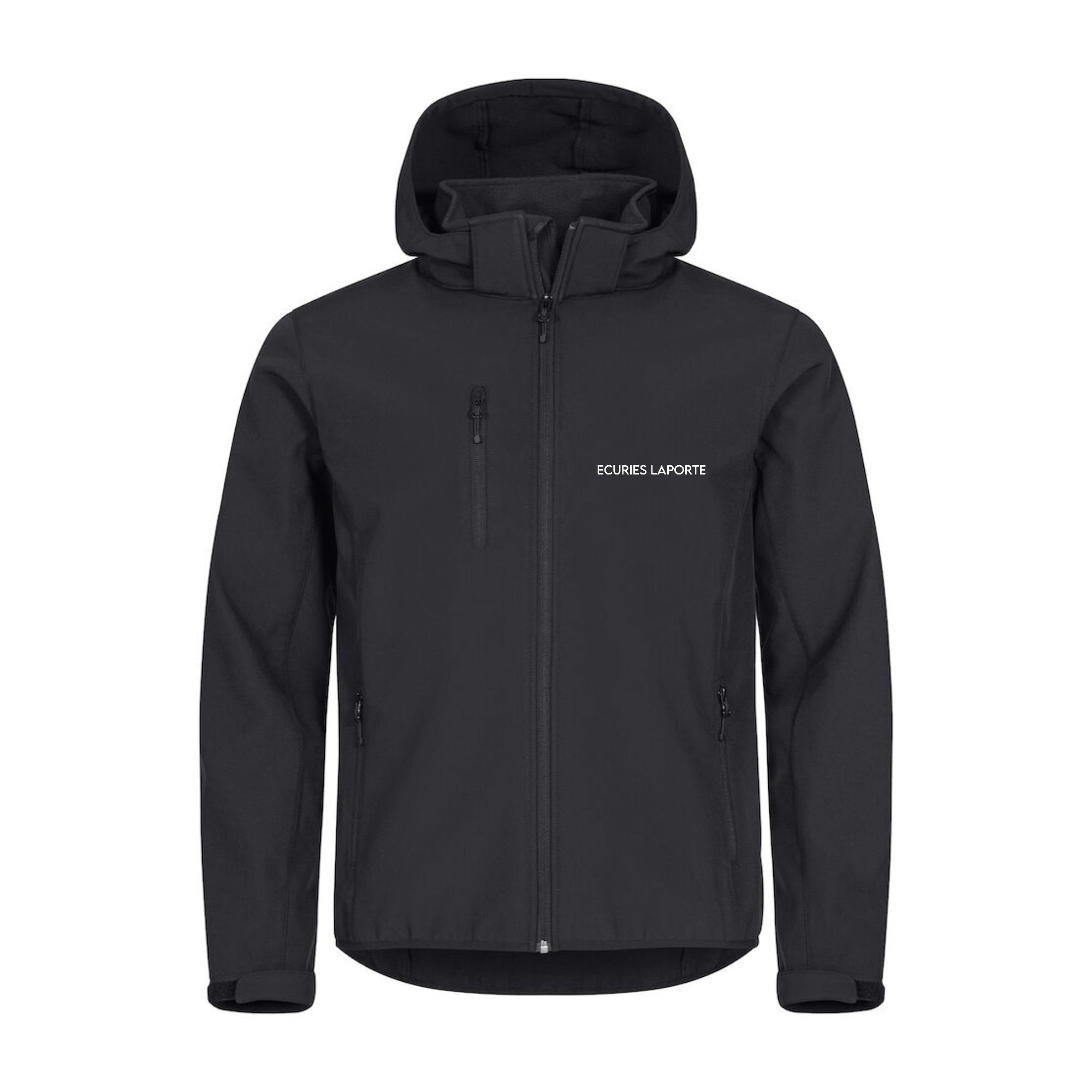 SOFTSHELL "Classic" (homme) - Ecurie Laporte - Noir - 0200912