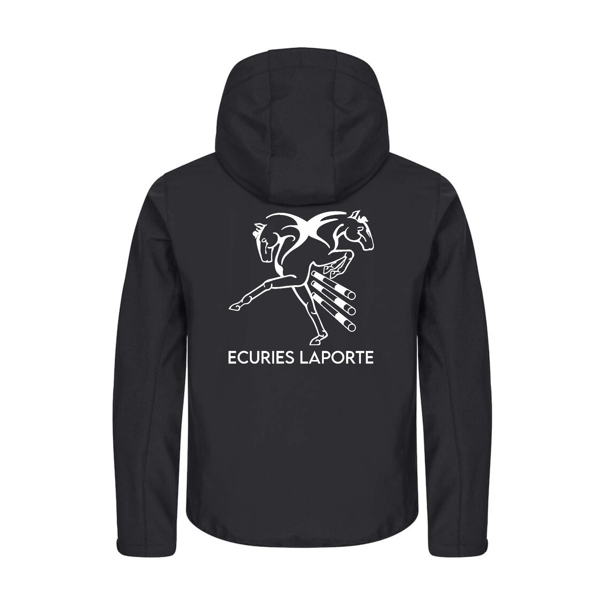 SOFTSHELL "Classic" (homme) - Ecurie Laporte - Noir - 0200912 – Image 3