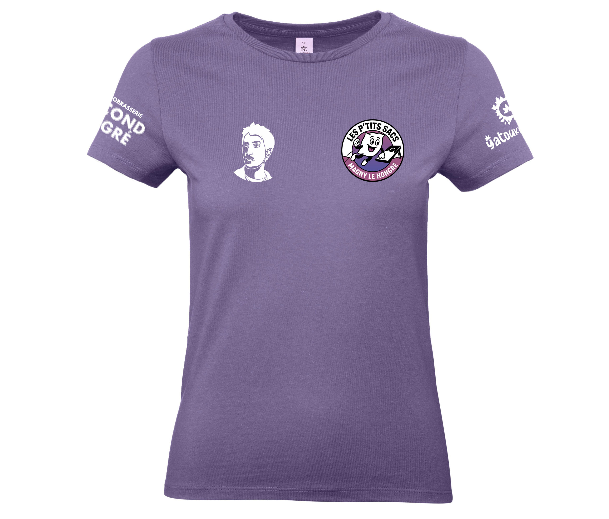 T-SHIRT (homme) - LES P'TITS SACS DE MAGNY-LE-HONGRE - BC03T