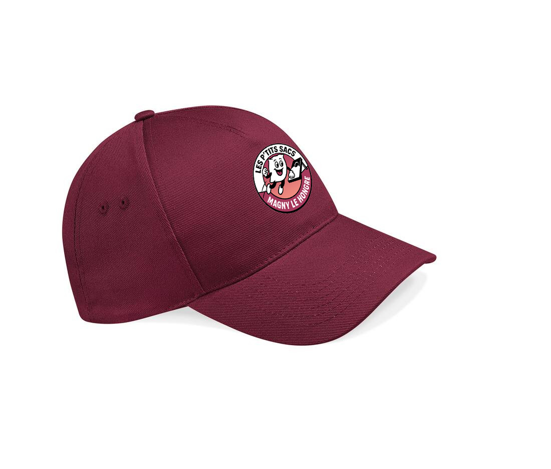 CASQUETTE - LES P'TITS SACS DE MAGNY-LE-HONGRE - Bordeaux - BF015