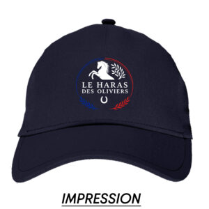 CASQUETTE - Le haras des oliviers - Navy - BF015