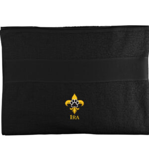 Serviette de plage - ECD 1RA - Noir - K118