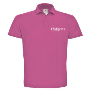 POLO (homme) - Equisports du pays de Montfort sur Meu - Fushia - BCID1