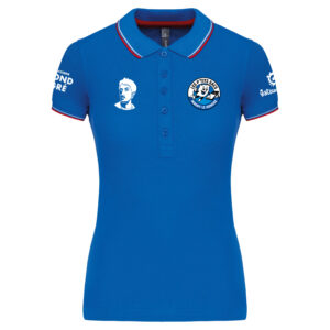 POLO (femme) - LES P'TITS SACS DE MAGNY-LE-HONGRE - Bleu roi - K251