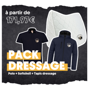 PACK DRESSAGE – Ecurie Des Aulnes - Navy – PACKEDA002