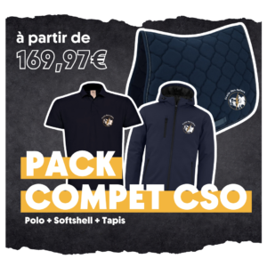 PACK COMPET CSO – Ecurie Des Aulnes - Navy – PACKEDA001
