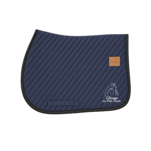 Tapis de selle Paddock Sports Diagonal - EARL ÉLEVAGE DES PETITS MARAIS - Navy - 204777