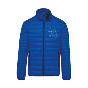 DOUDOUNE AVEC MANCHES (homme) - Ecuries Blue Sky - Bleu roi - K6120