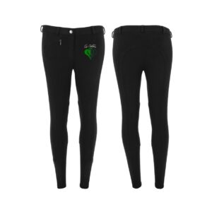 Pantalon d'équitation RIDING WORLD (enfant) - Centre Equestre Les Sablons - Noir - 989400