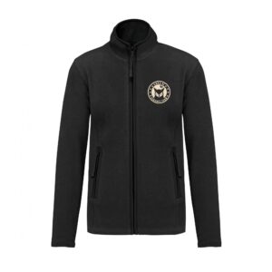Veste micropolaire zippée (enfant) – Cnca 87 - Noir – K920