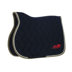Tapis de selle EQUITHÈME "Polyfun" - ASSOCIATION FRANCAISE DU LUSITANIEN / WORKING EQUITATION FRANCE - Navy - 20444