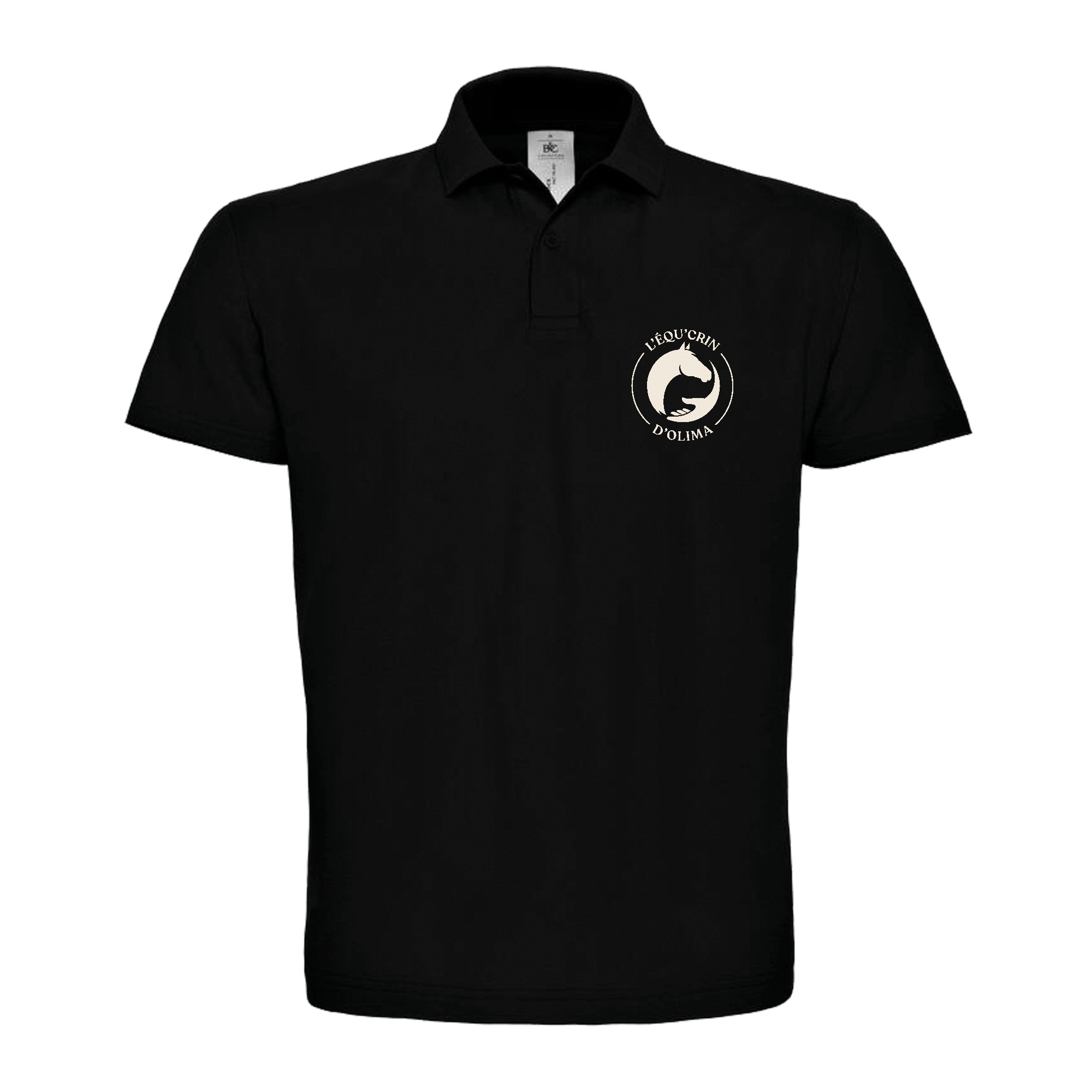 POLO (enfant) - L'Equ'Crin d'Olima - Noir - BCK424