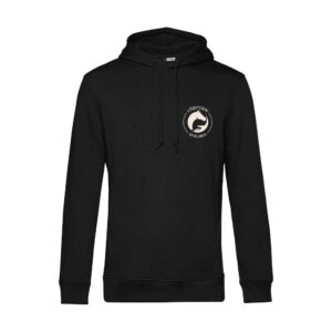 SWEAT A CAPUCHE (enfant) - L'Equ'Crin d'Olima - Noir - K477