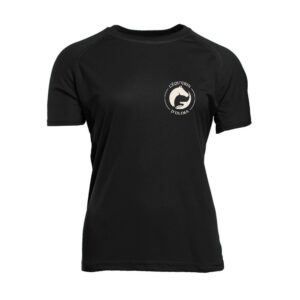 T-Shirt respirant (femme) - L'ecrin d'Olima - Noir - IB301