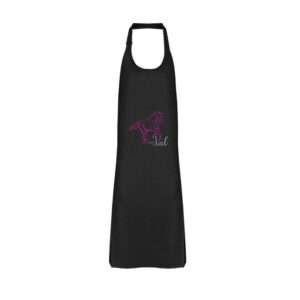Tablier de cuisine (sans poche) - Écurie du Val (38) - Noir - TB100