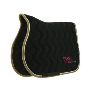 Tapis de selle EQUITHÈME "Polyfun" - Ecurie IMPERIUM - Noir - 204444