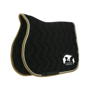 Tapis de selle EQUITHÈME "Polyfun" - Perform Hands - Noir - 204444
