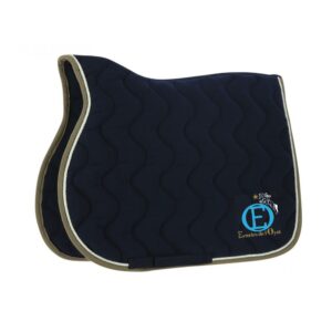Tapis de selle EQUITHÈME "Polyfun" - ecuries de l'oyat - Navy - 20444