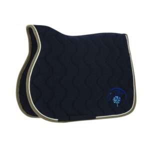 Tapis de selle EQUITHÈME "Polyfun" - Ecurie des Gâtines - Navy - 20444