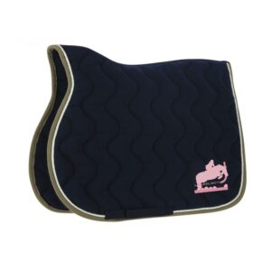 Tapis de selle EQUITHÈME "Polyfun" - Centre Equestre de la grande motte - Navy - 20444