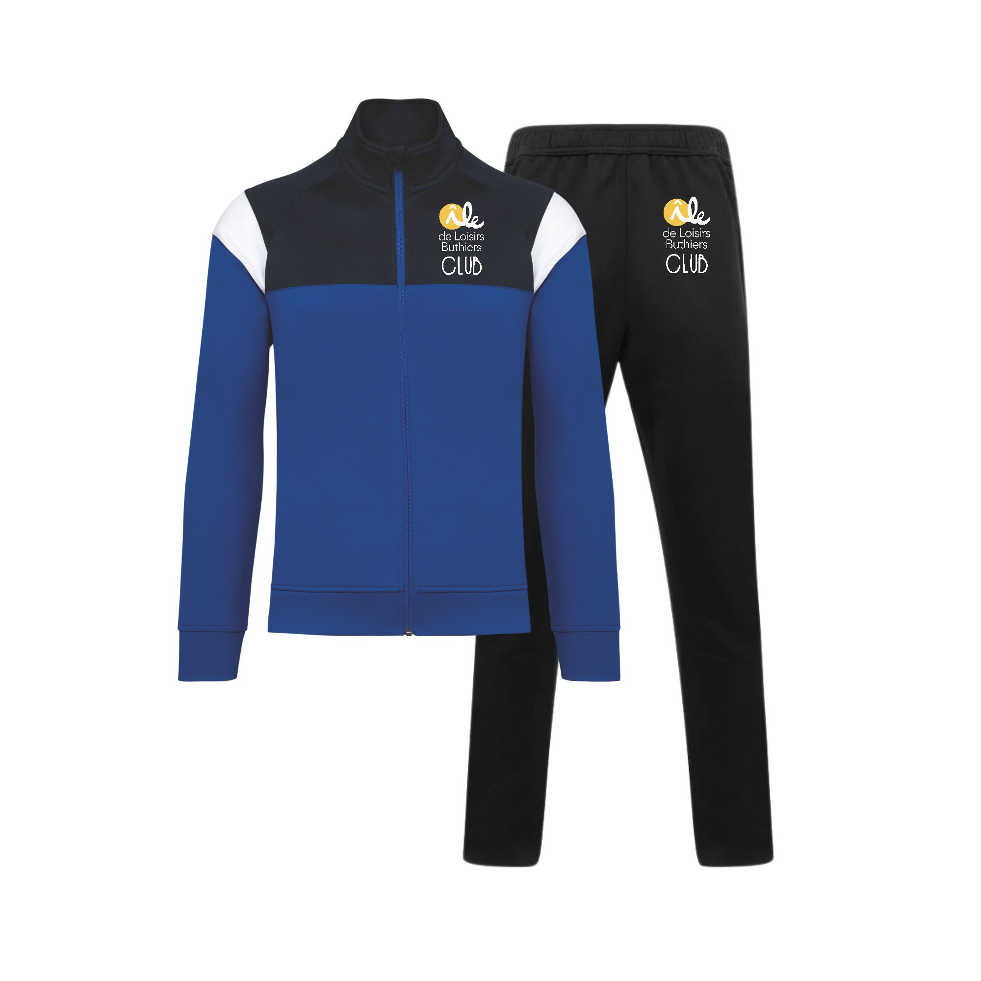 Ensemble de survetement (enfant) - ile de loisirs de Buthiers - Bleu roi - ES011