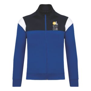 Veste de survêtement zippée (enfant) - ile de loisirs de Buthiers - Bleu roi - PA391