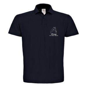 POLO (homme) - EARL ÉLEVAGE DES PETITS MARAIS - Navy - BCID1