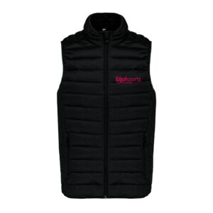 DOUDOUNE SANS MANCHES (enfant) - Equisports du pays de Montfort sur Meu - Noir - K6115