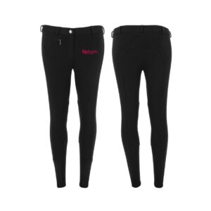 Pantalon d'équitation RIDING WORLD (enfant) - Equisports du pays de Montfort sur Meu - Noir - 989400