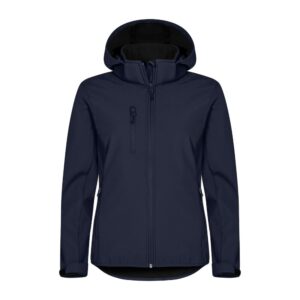 SOFTSHELL "Classic" (femme) - Les cavaliers des cyclamens - Navy - 0200917